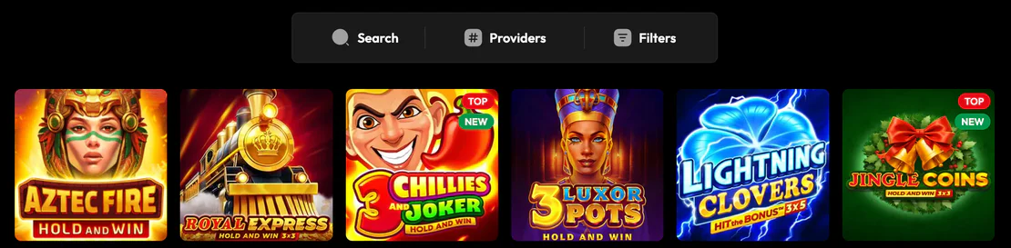 Populair aanbod van online casinospellen bij Slotorado Casino